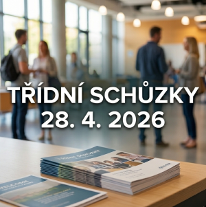 Třídní schůzky - úterý 28. 4. 2026 2