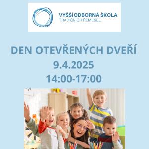 Nevíš kam po maturitě? Láká tě obor "Předškolní a mimoškolní pedagogika"? Den otevřených dveří již 9. dubna!